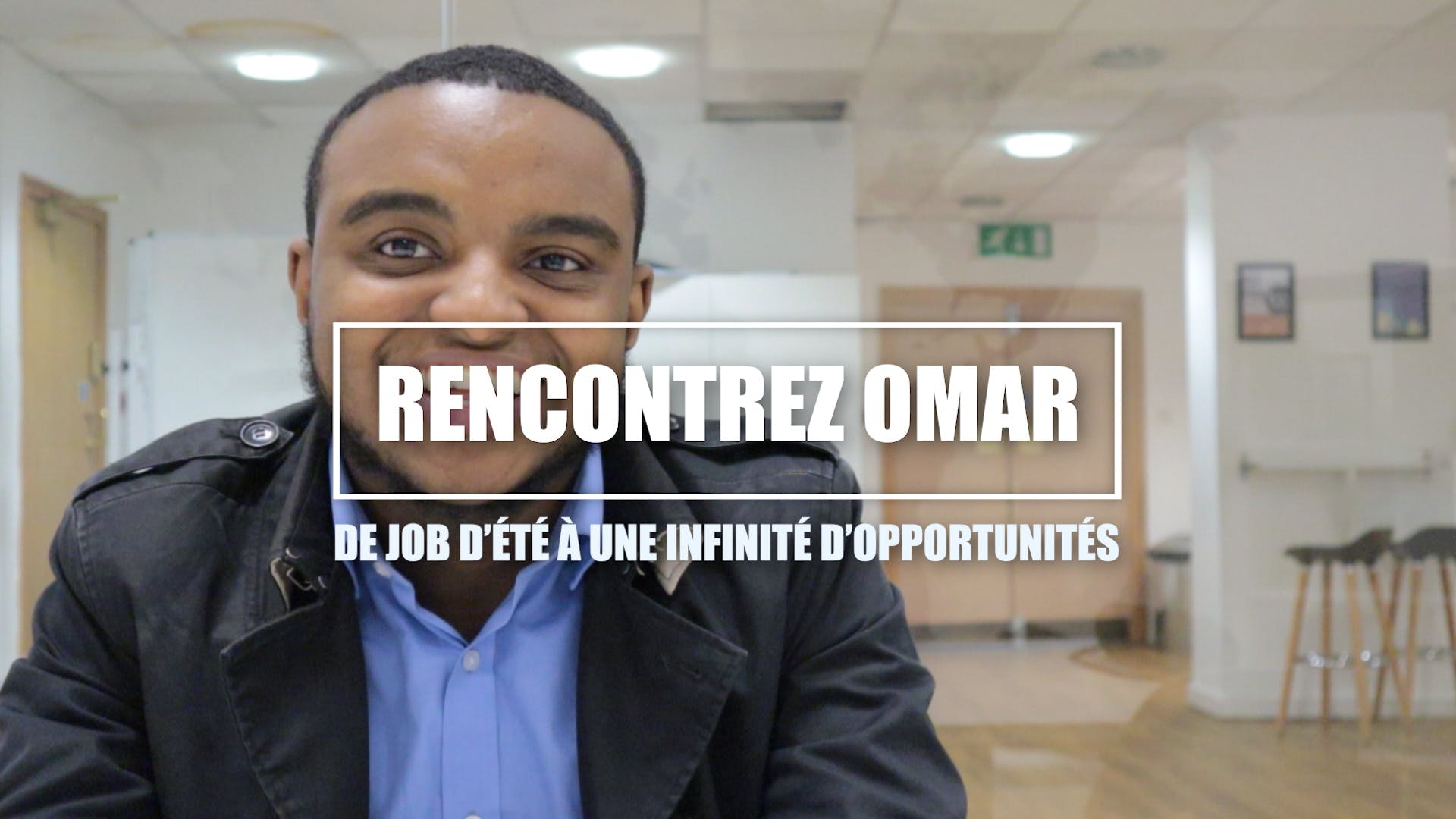 Rencontrez Omar: D’un travail d’été à une infinité d’opportunités